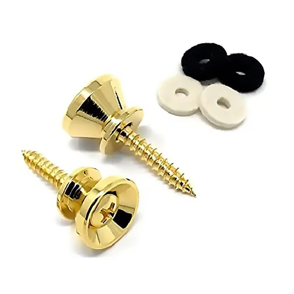 Fender 0018916049 Pure Vintage Strap Gold Buttons