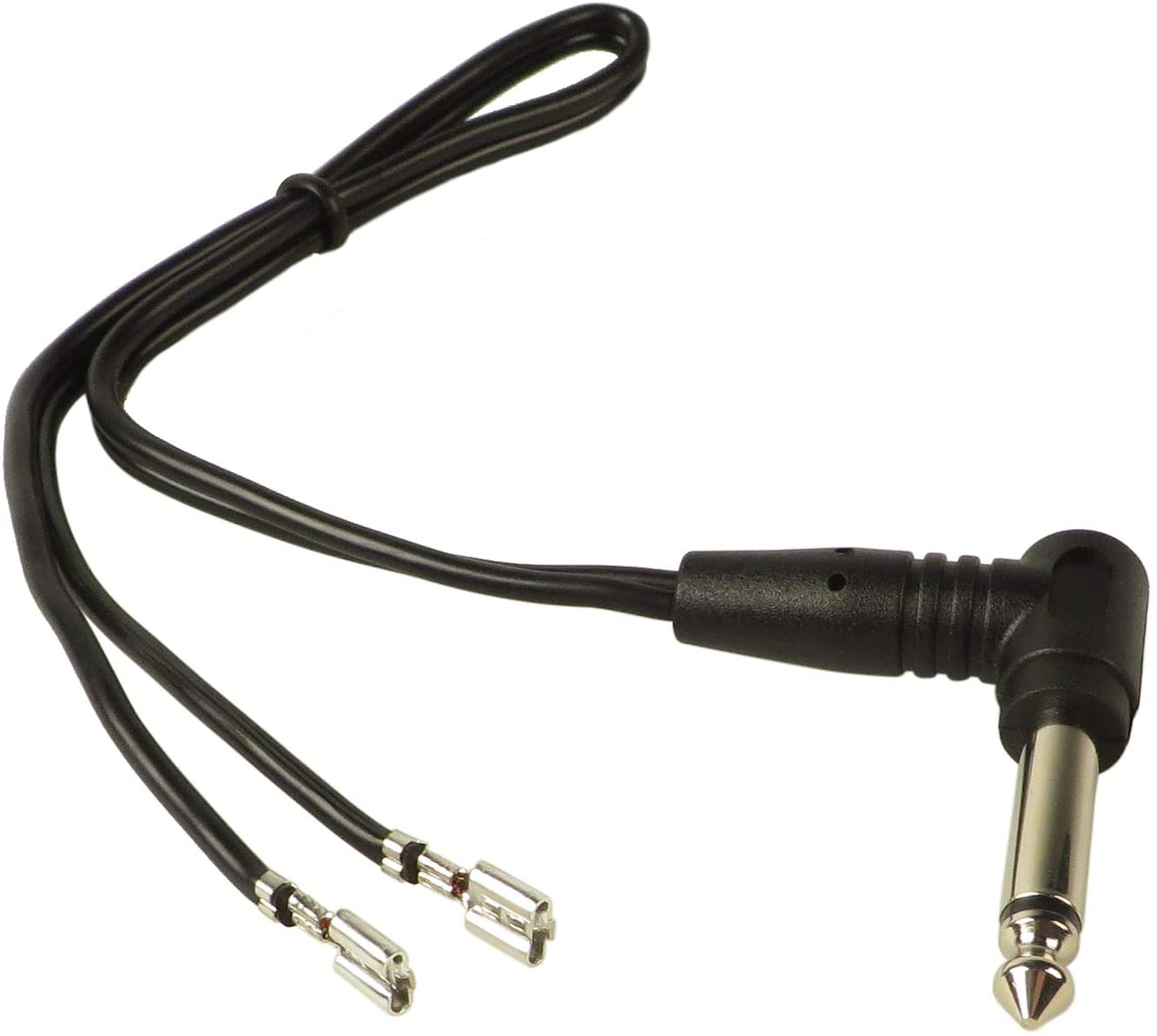 Speaker Cable, Right Angle, 13 1/2", Most Tube Amps