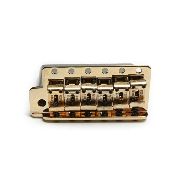 Fender Vintage Style Stratocaster LH Gold Bridge Assembly