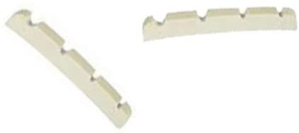 Jazz Bass Pre-Slotted Micarta String Nut (Set of 2)