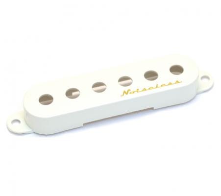 Strat Guitar Noiseless White Bridge Pickup Cover