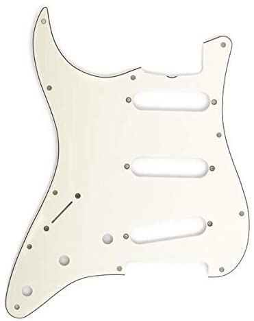 11-Hole '60s Vintage-Style StratocasterÂ® Pickguards (Left Hand)