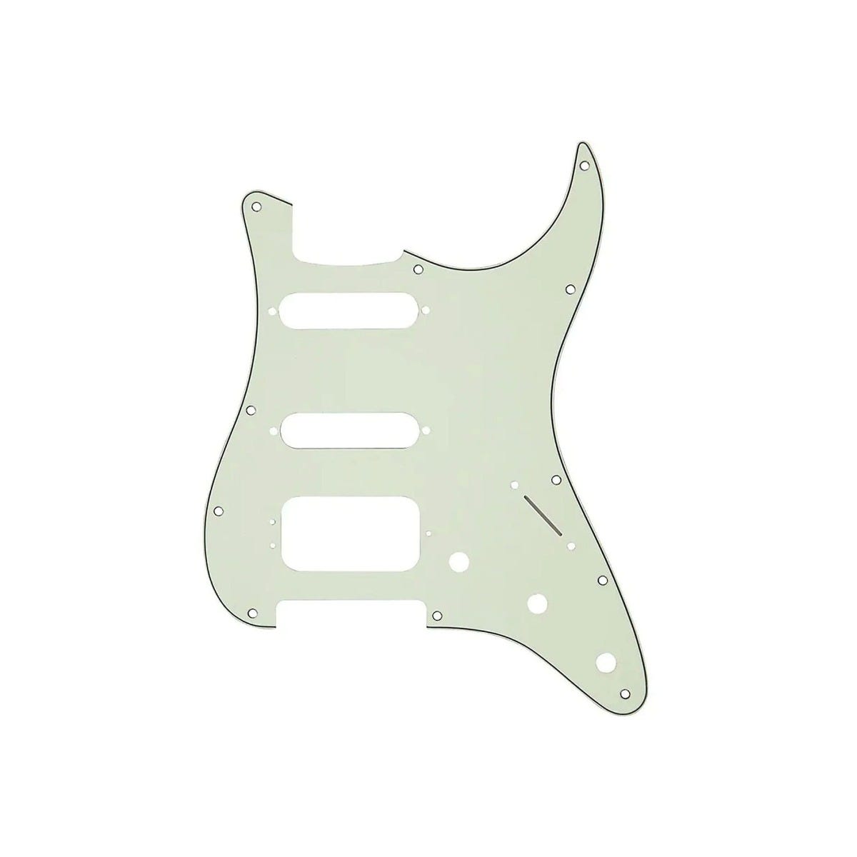 Fender 11-Hole HSS Stratocaster M/B/M Pickguard - 3-Ply