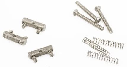 American Vintage TelecasterÂ® Threaded Bridge Saddles
