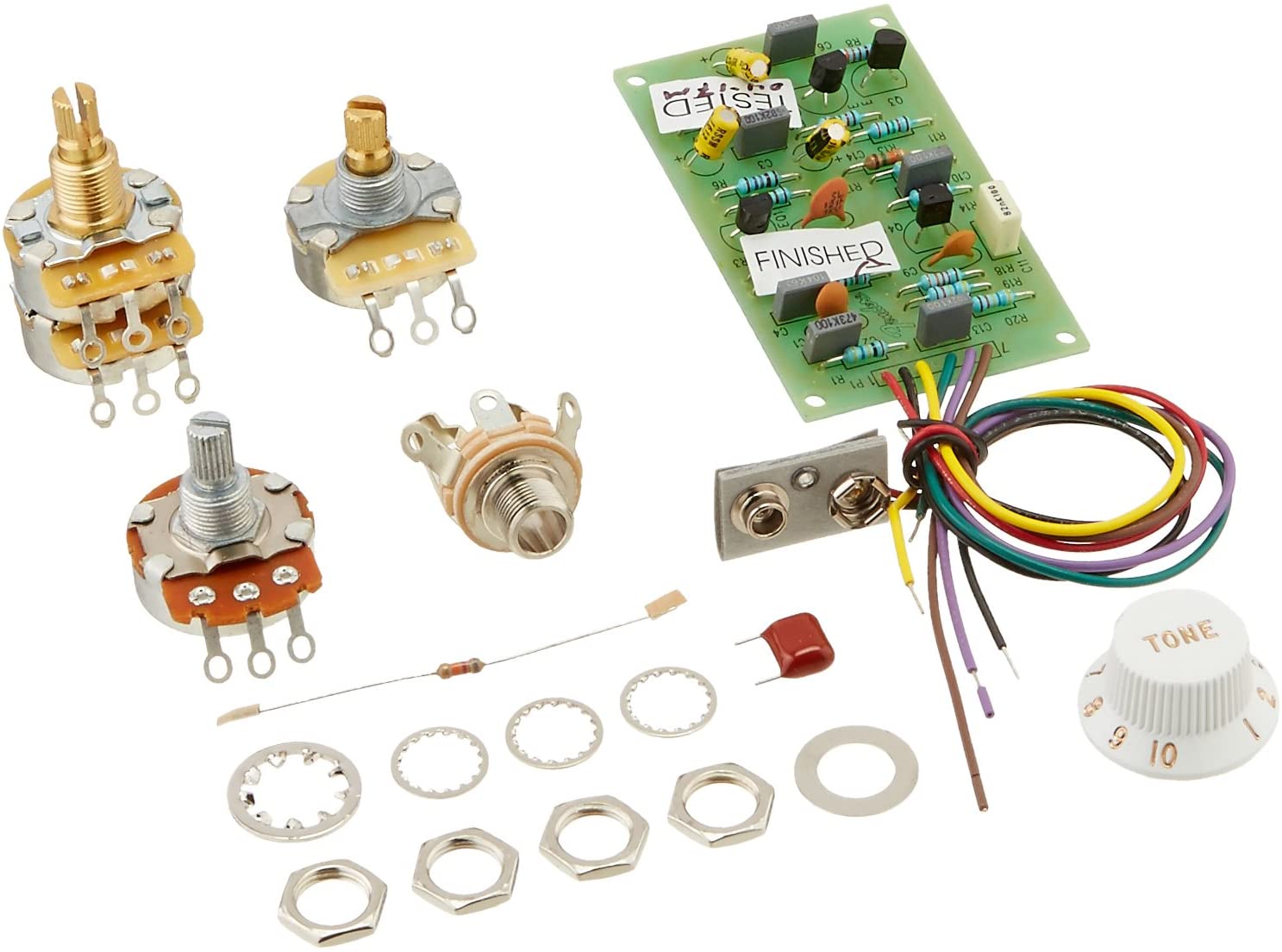 StratocasterÂ® Mid Boost Kit