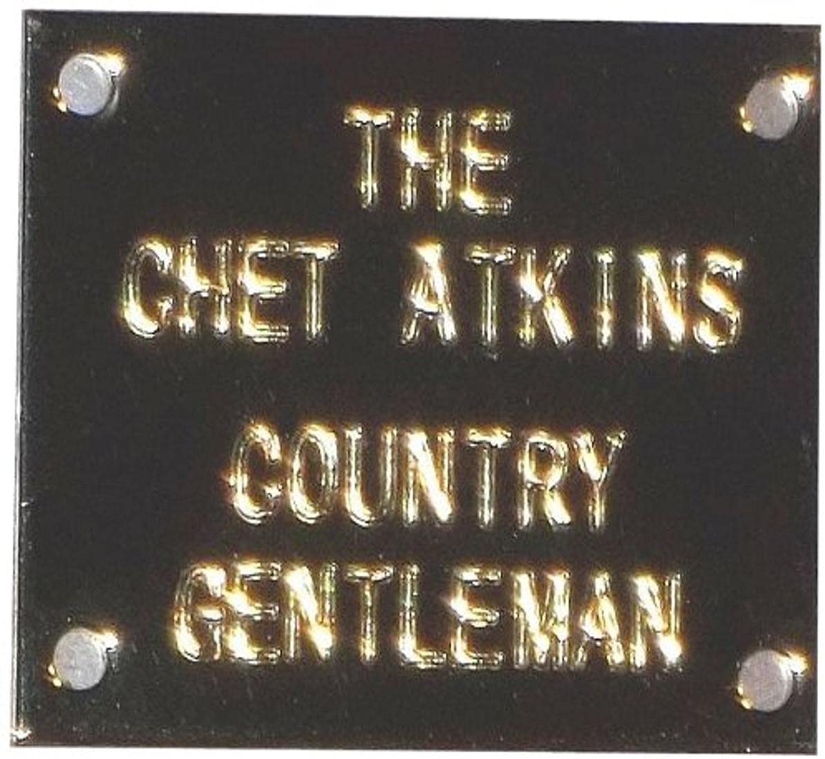 Nameplate - Chet Atkins Country Gentleman