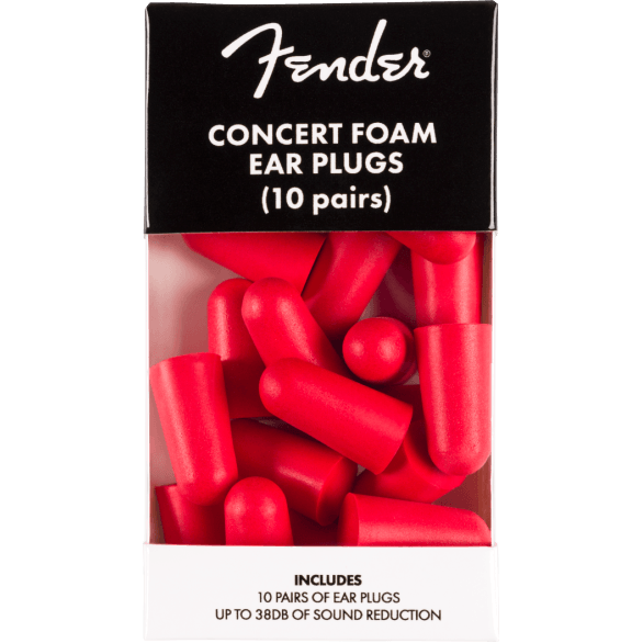 Concert Foam Ear Plugs - 10 Pairs