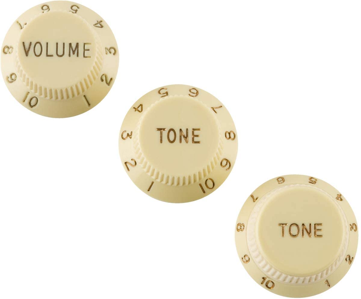 StratocasterÂ® Knob Set, Left-Handed
