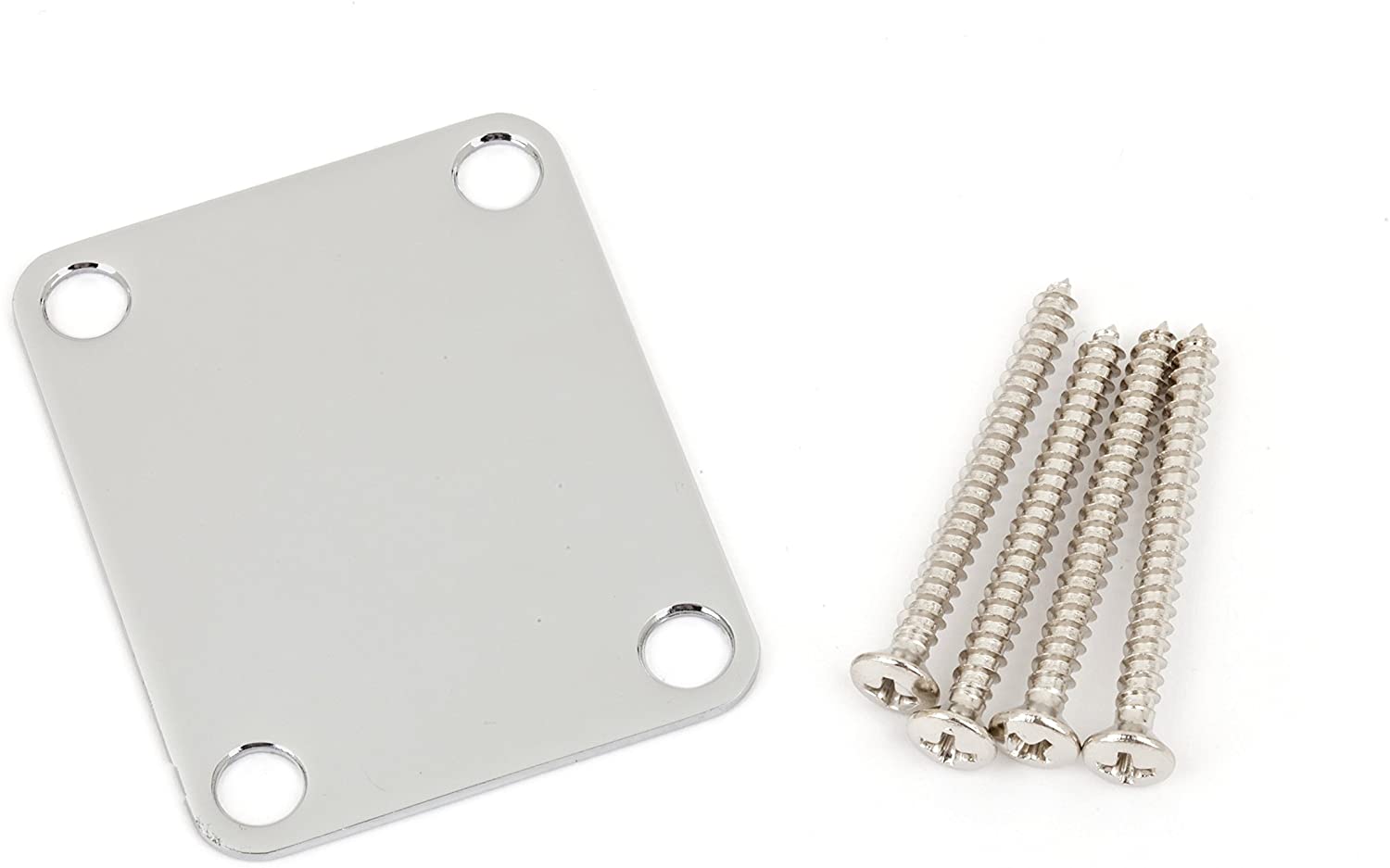 4-Bolt Vintage-Style Neck Plate (No Logo)