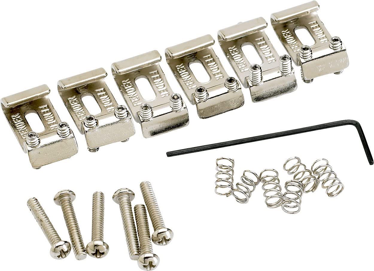 American Vintage StratocasterÂ® Bridge Saddles (6)
