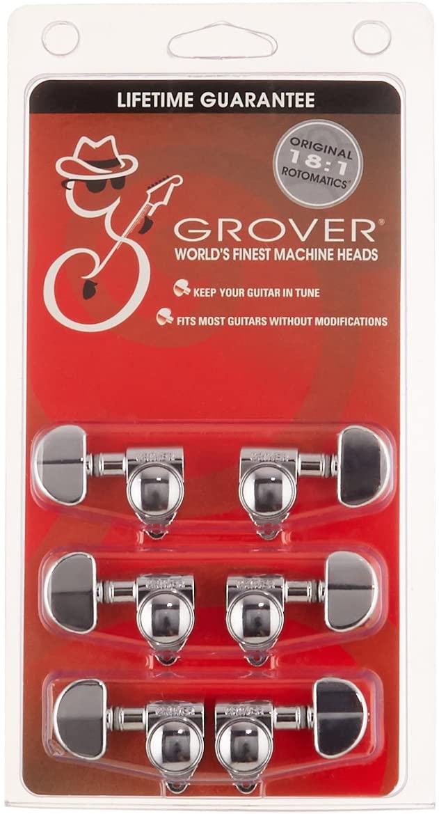 18:1 Rotomatic Chrome Machine Heads