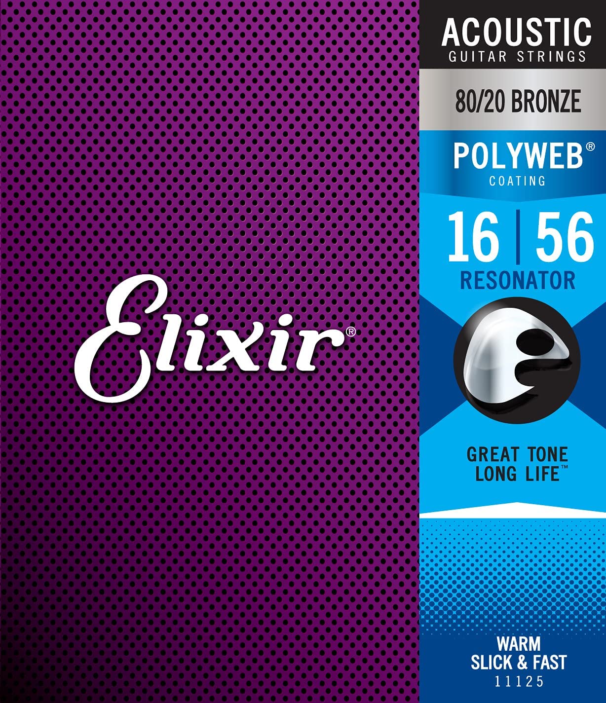 Elixir Acoustic 80/20 Bronze POLYWEB Resonator