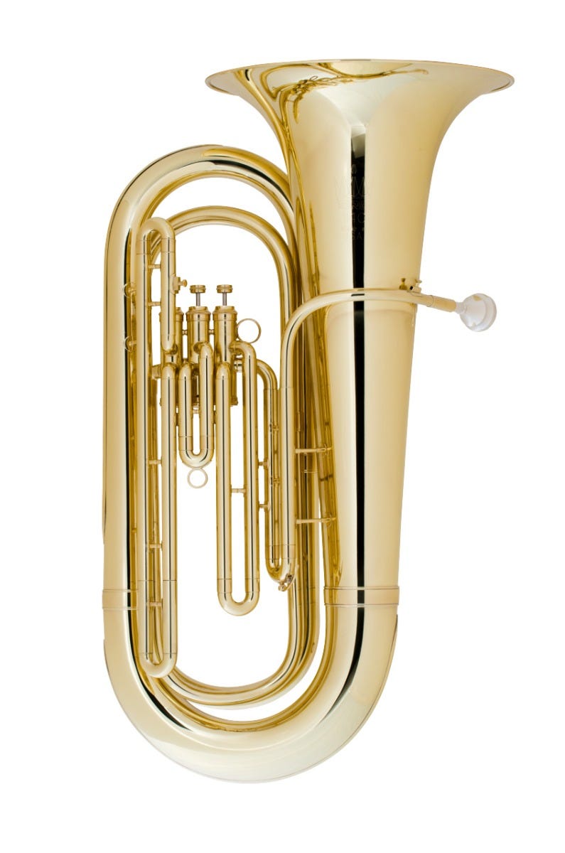 King BBb 3 Valve Tuba Model 1140W