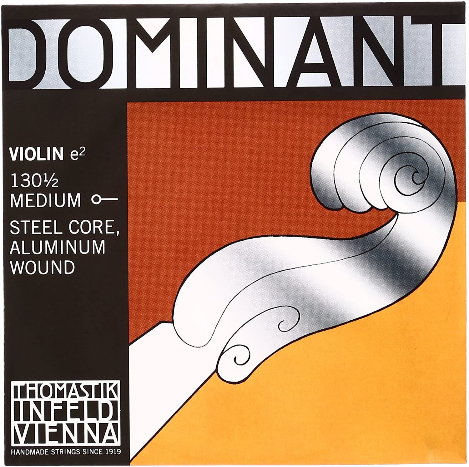 Dominant 1/2 Violin E String - Aluminum Wound