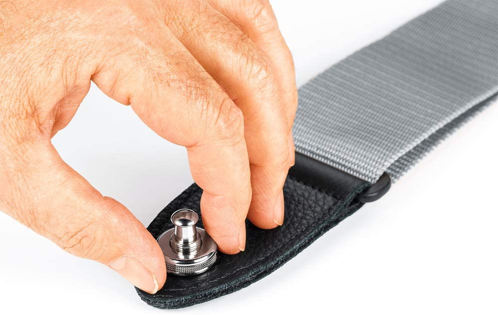 Schaller Security Strap Locks In Nickel