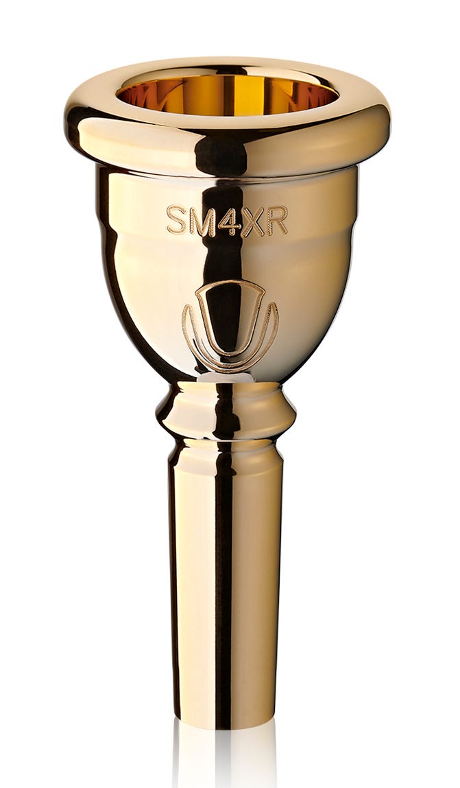 Denis Wick Ultra Steven Mead Euphonium Mouthpiece; Gold Plated; SM4XR