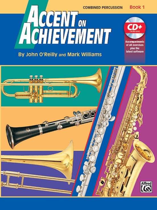 Alfred Publishing Co. Accent On Achievement Book 1 Comb. Perc. - 00-17099
