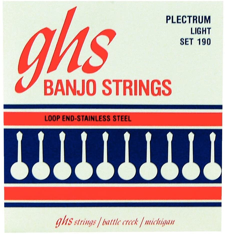 Ghs Plectrum Banj St Stl Lt