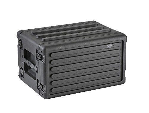 6U Shallow Roto Rack with Steel rails (front/back)