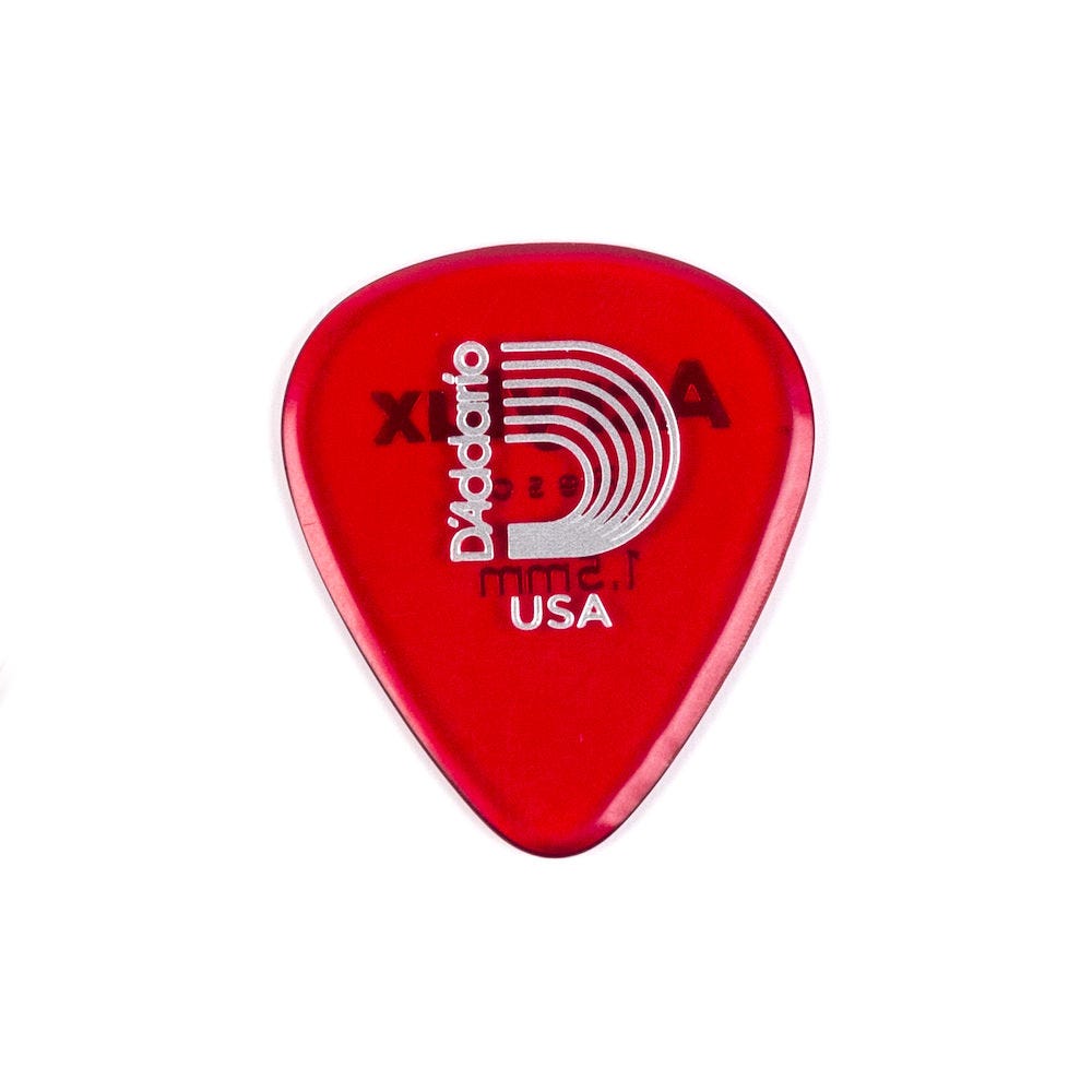 D'Addario Acrylux Reso Guitar Pick 1.5MM, Standard, 25-pack