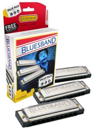 BLUESBAND PRO PACK 1501 in KEYS G, A & C