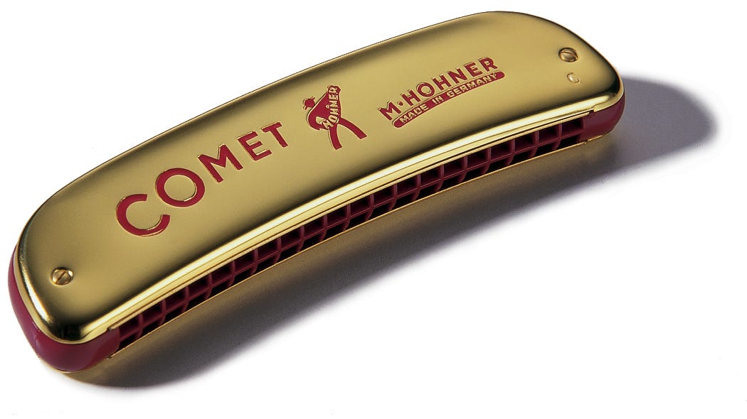 Hohner Comet 40 (20 Hole Tremolo); Key of C