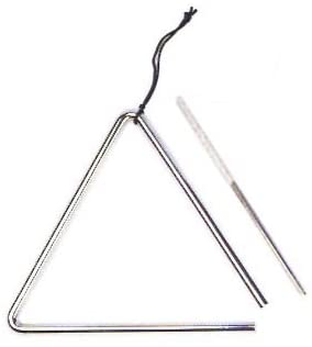 Trophy 6" Triangle w/Striker
