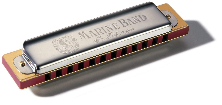 MARINE BAND HARMONICA (12 HOLE)