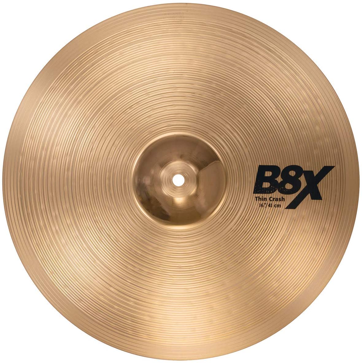 SABIAN 16" B8X T Crash Fast, punchy, bright and lo