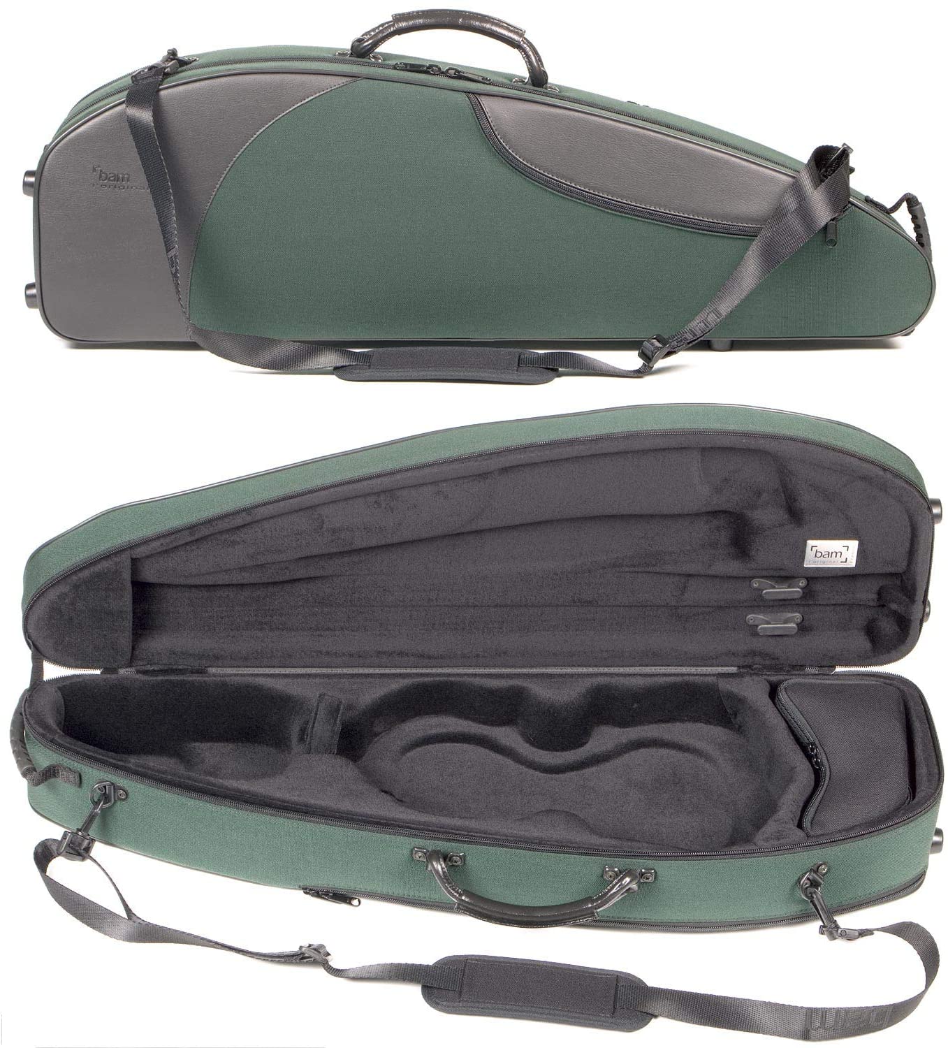 Bam Classic iii 4/4 Violin Case Green