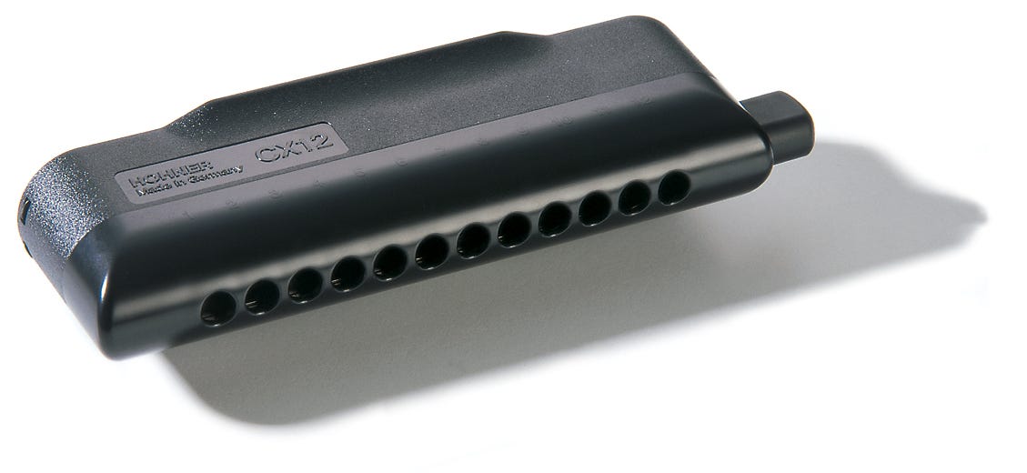 Hohner CX-12 Black; Key of C