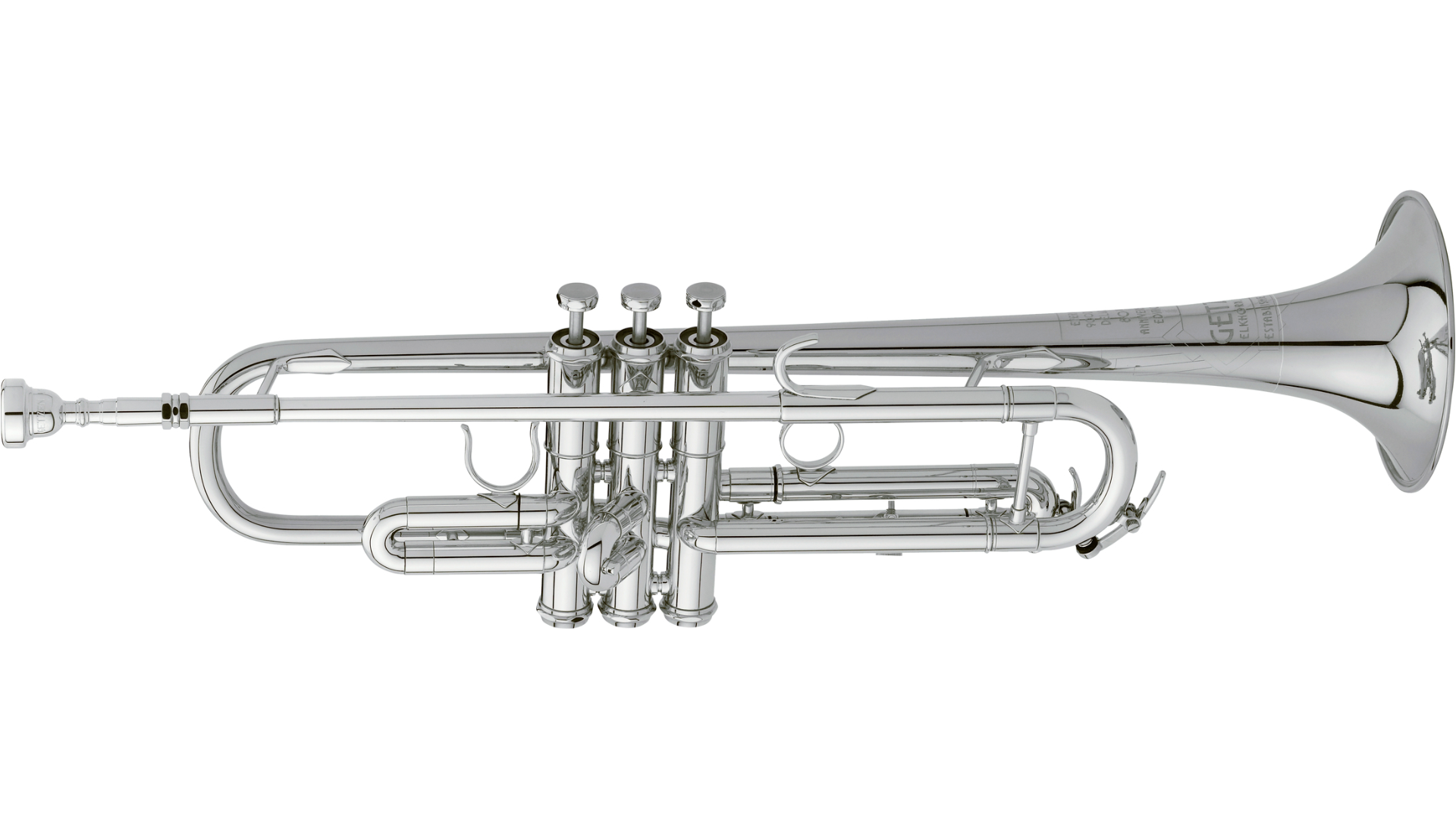 900DLXS Getzen Bb Eterna Deluxe Trumpet - Silver plate finish