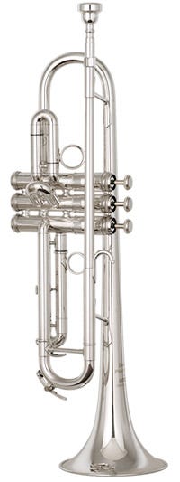 907S Getzen Bb Eterna Proteus Trumpet - Silver plate finish