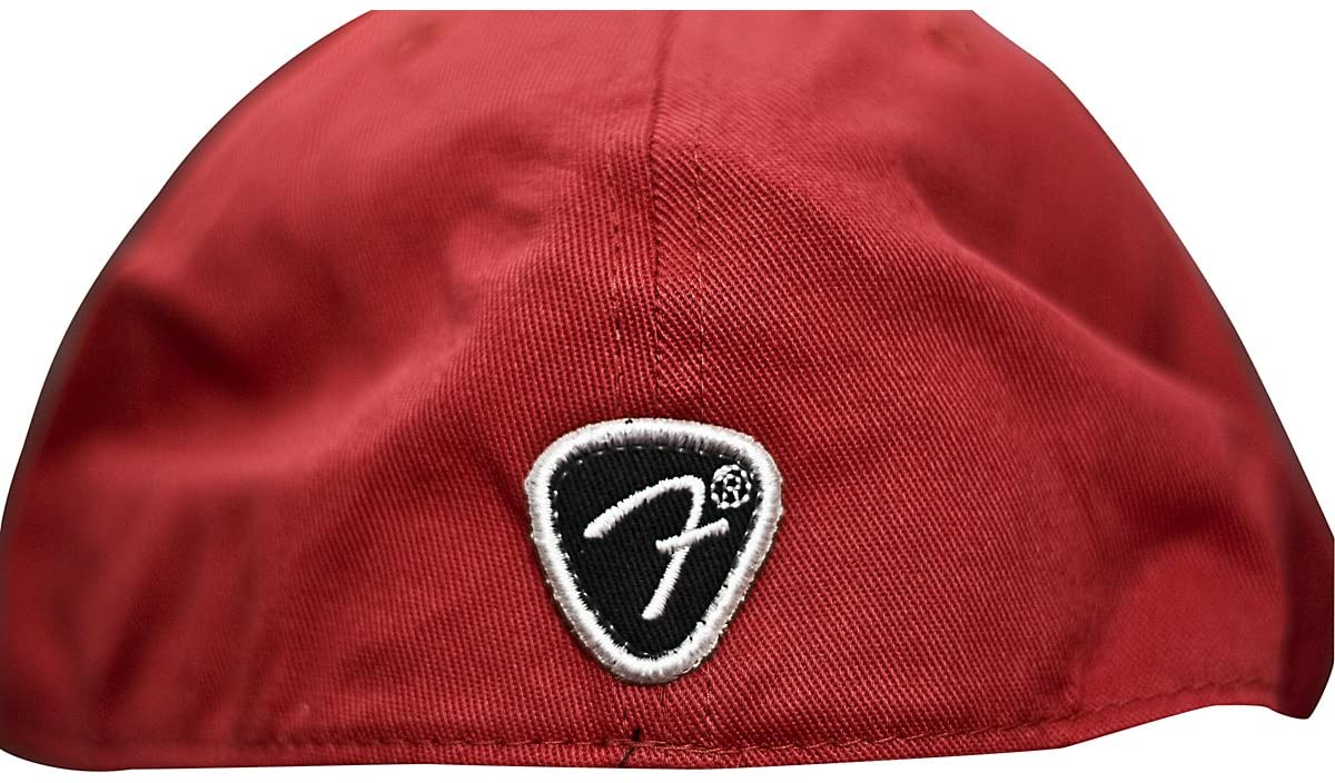 Logo Stretch Cap  Red  S/M