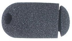 Small foam windscreen for headworn mic