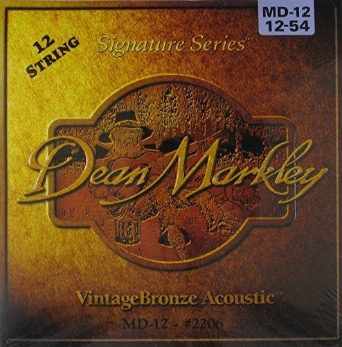 Signature Series Vintage Bronze, Medium, 12 String, 12-54