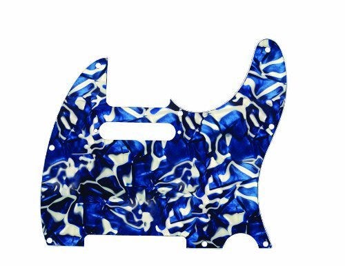 Tele Pickguard BLUE SWIRL PRL