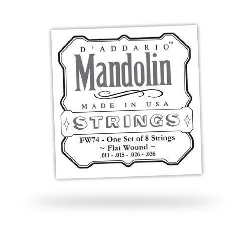 SET MANDOLIN FLATWOUND MEDIUM