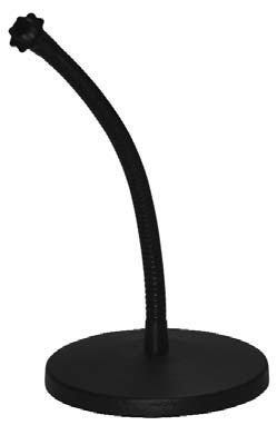 JS Table-Top Gooseneck Mic Stand