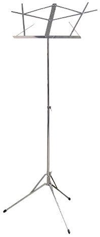 Folding Stand, Chrome, 2 section, w/bag