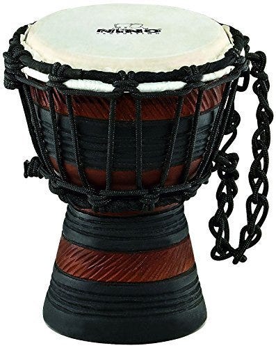NINO African Style Rope Tuned Djembe 4 1/2? XX Sma