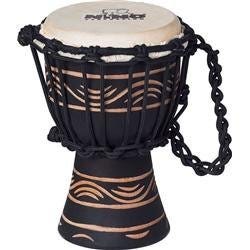 NINO African Style Rope Tuned Djembe 4 1/2? XX Sma
