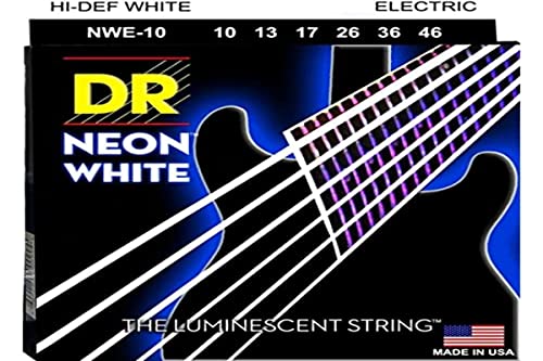 Medium Hi-Def NEON? WHITE: Coated Electric: 10, 13