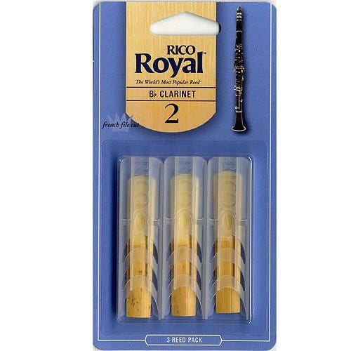Rico Royal Bb Clarinet #2 - 3 Pack