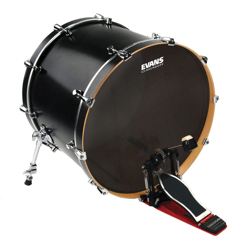 Evans SoundOff Bass Drumhead, 18 inch