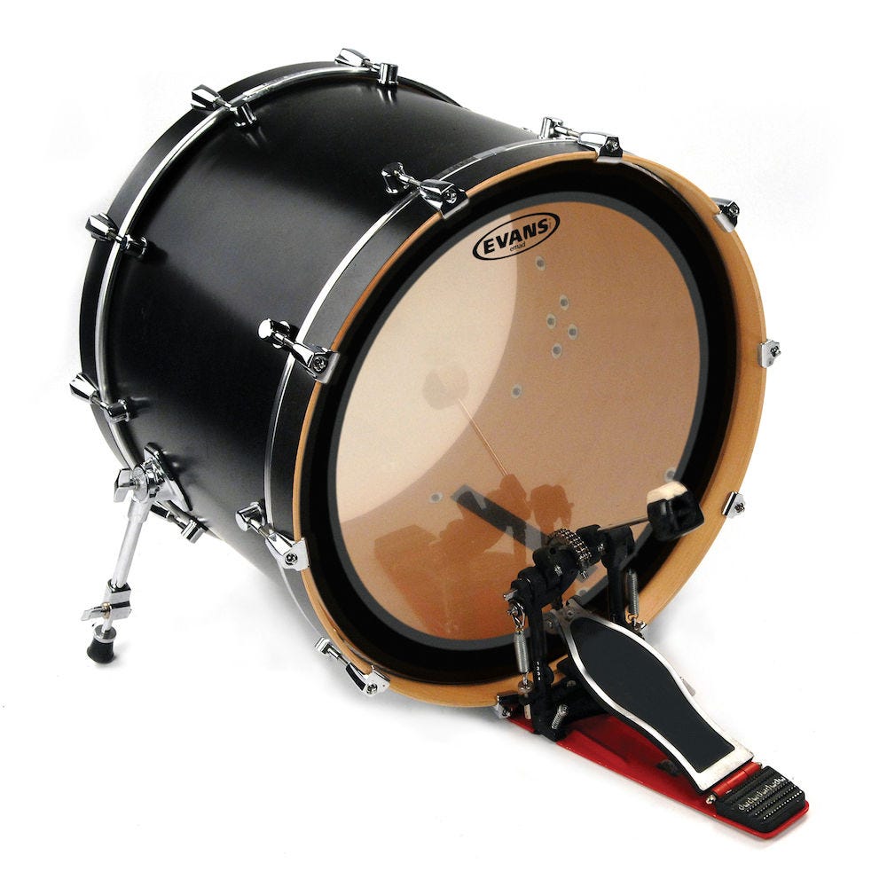 Evans EMAD Clear Bass Drum Head, 26 Inch