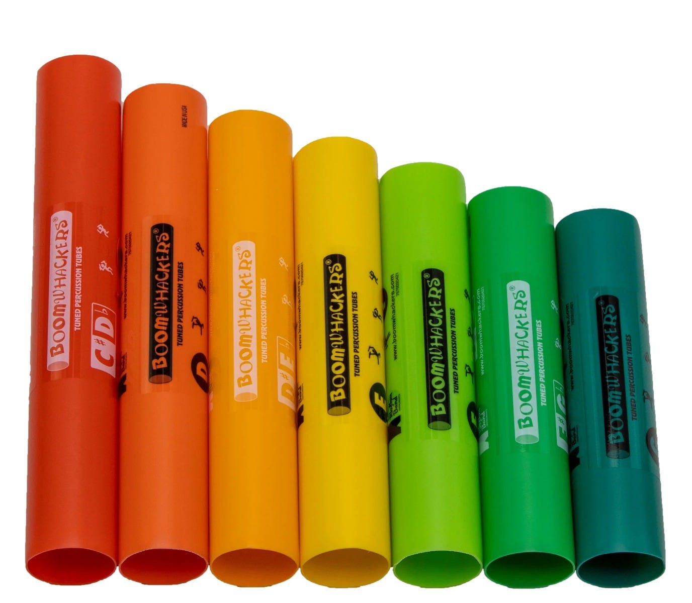 Boomwhackers - Treble Extension Set Model: BWEG