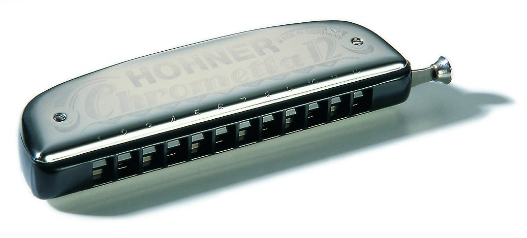 Hohner Chrometta 12; Key of G
