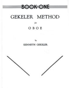 Alfred Publishing Co. Gekeler Method For Oboe Volume 1 - 00-EL00081
