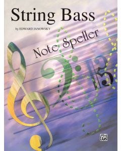 Alfred Publishing Co. String Note Speller - Bass - 00-EL00442